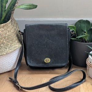 Vintage Leather Coach Purse